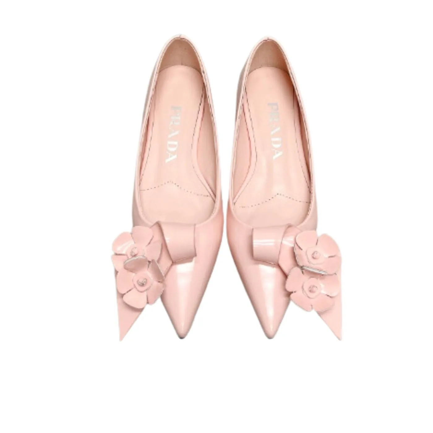 Prada Patent Pumps Pink