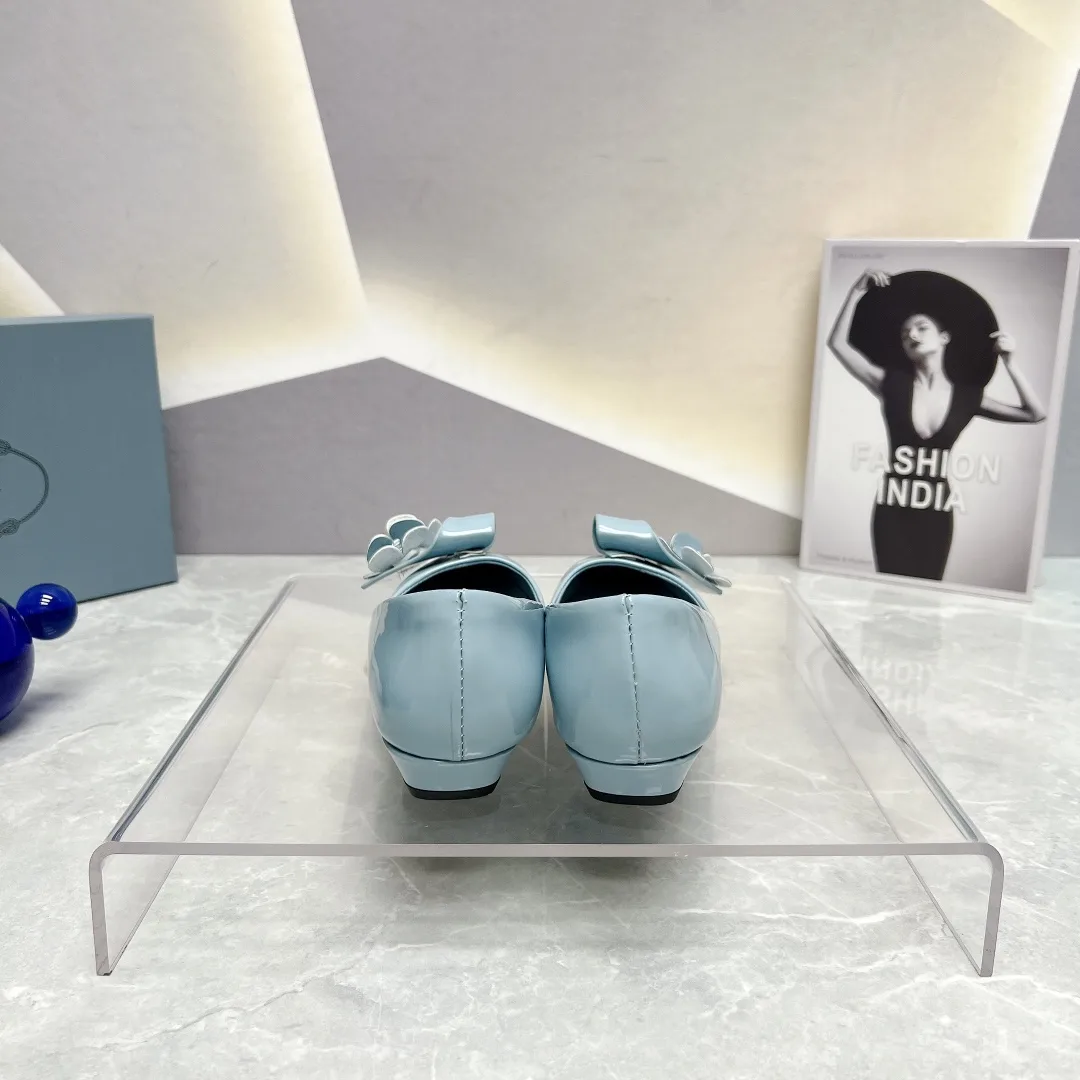 Prada Patent Pumps Jade Green - Image 3