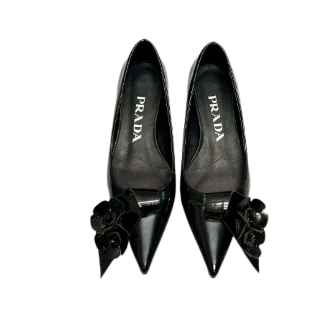 Prada Patent Pumps Black