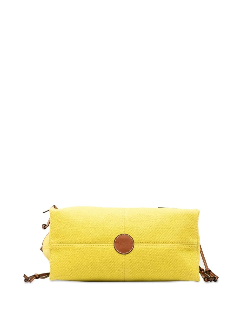 Loewe Paula's Ibiza Cushion Tote Bag Yellow 13.4 Inches/ 1RG0F7BJVYGAM1GR - Image 4