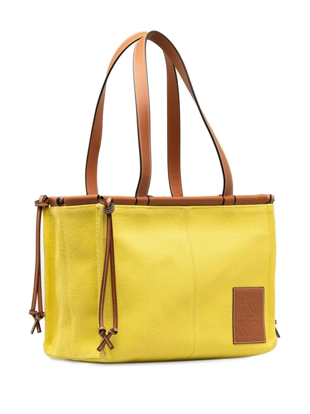 Loewe Paula's Ibiza Cushion Tote Bag Yellow 13.4 Inches/ 1RG0F7BJVYGAM1GR - Image 5