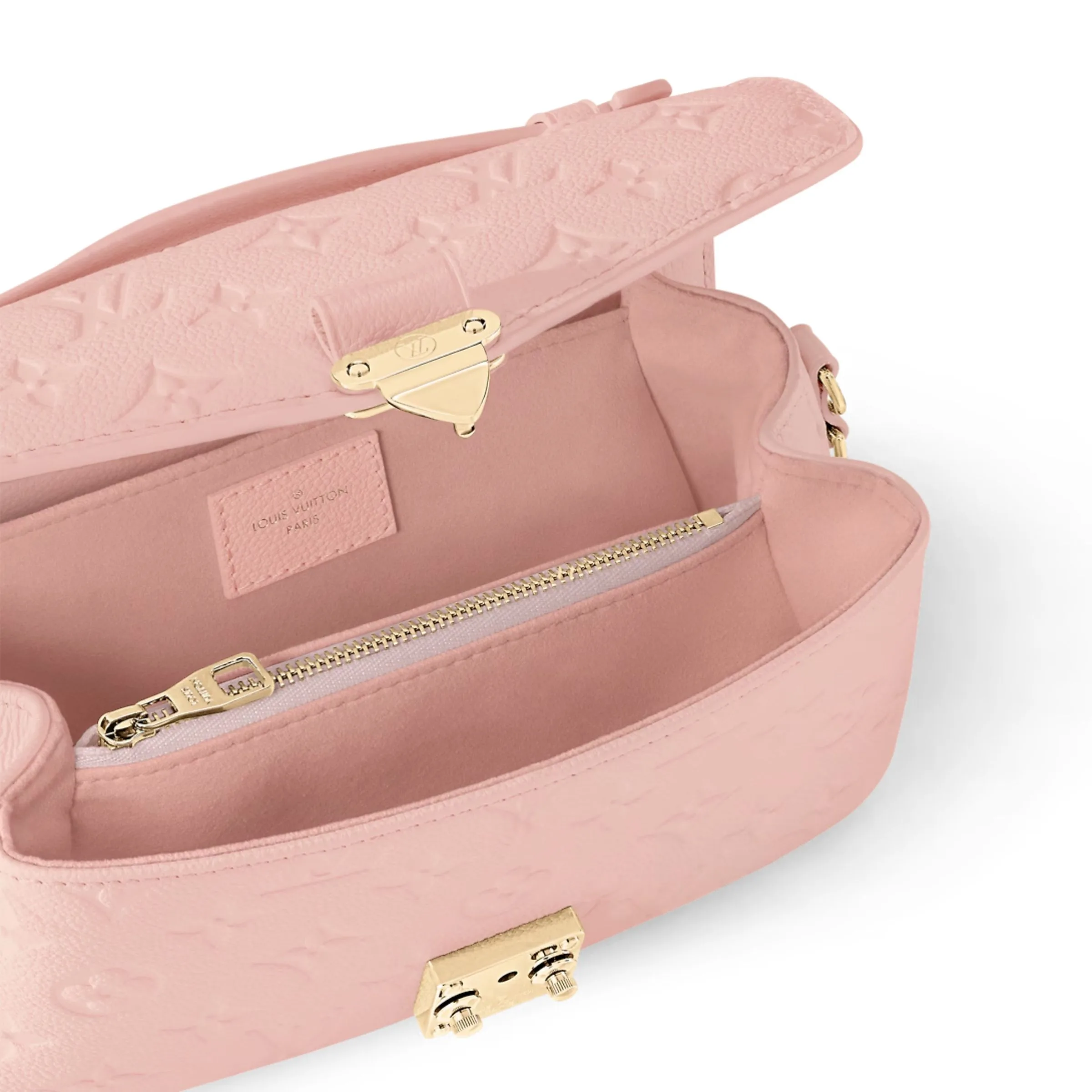 Louis Vuitton Pochette Metis East West Shoulder Bag / Pink Gold Hardware - Image 6