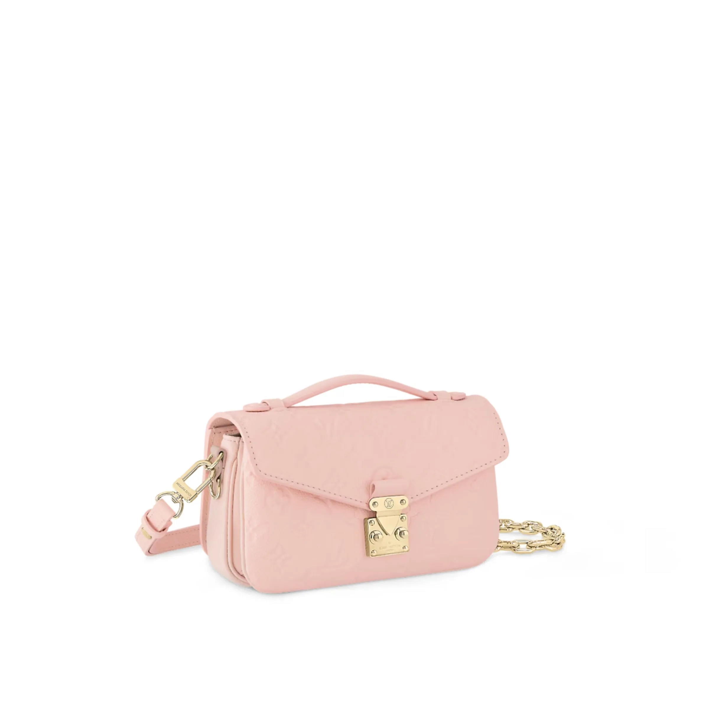 Louis Vuitton Pochette Metis East West Shoulder Bag / Pink Gold Hardware - Image 3