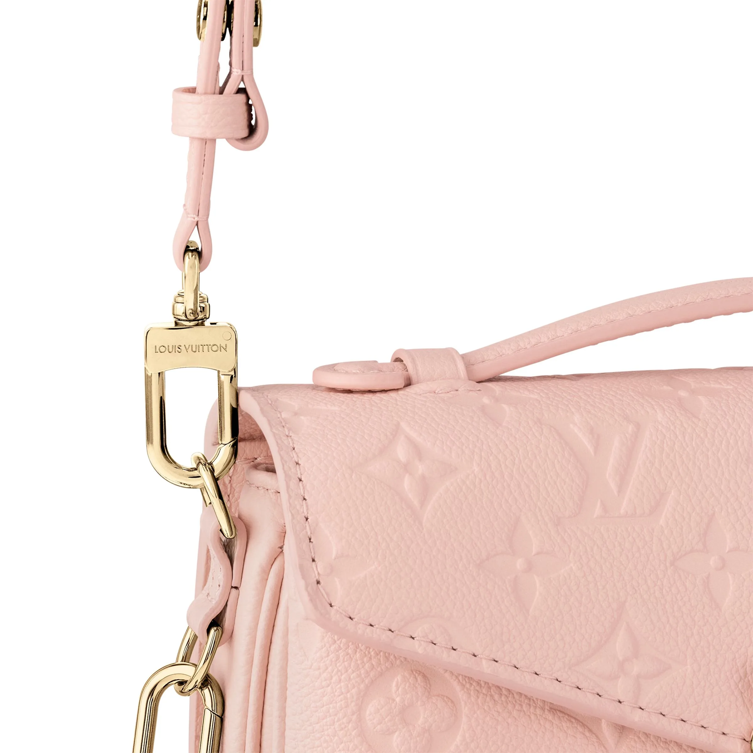 Louis Vuitton Pochette Metis East West Shoulder Bag / Pink Gold Hardware - Image 5