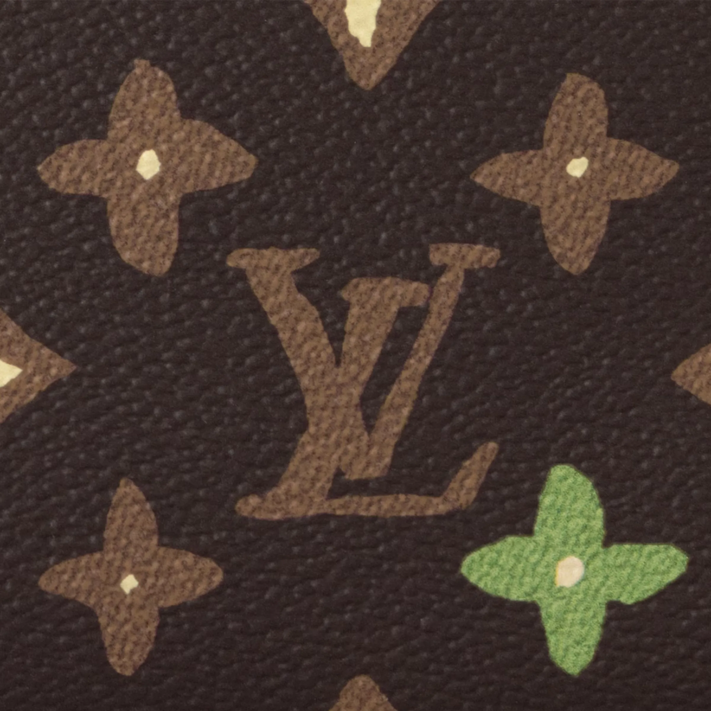 Louis Vuitton Pochette Voyage Souple Pouch / Brown Monogram Craggy Gold Hardware - Image 6