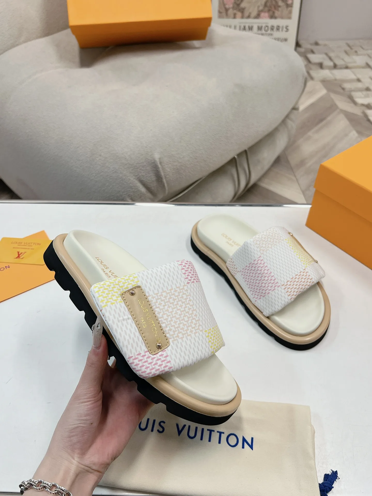 Louis Vuitton Pool Pillow Flat Comfort Mule Multicolor - Image 6