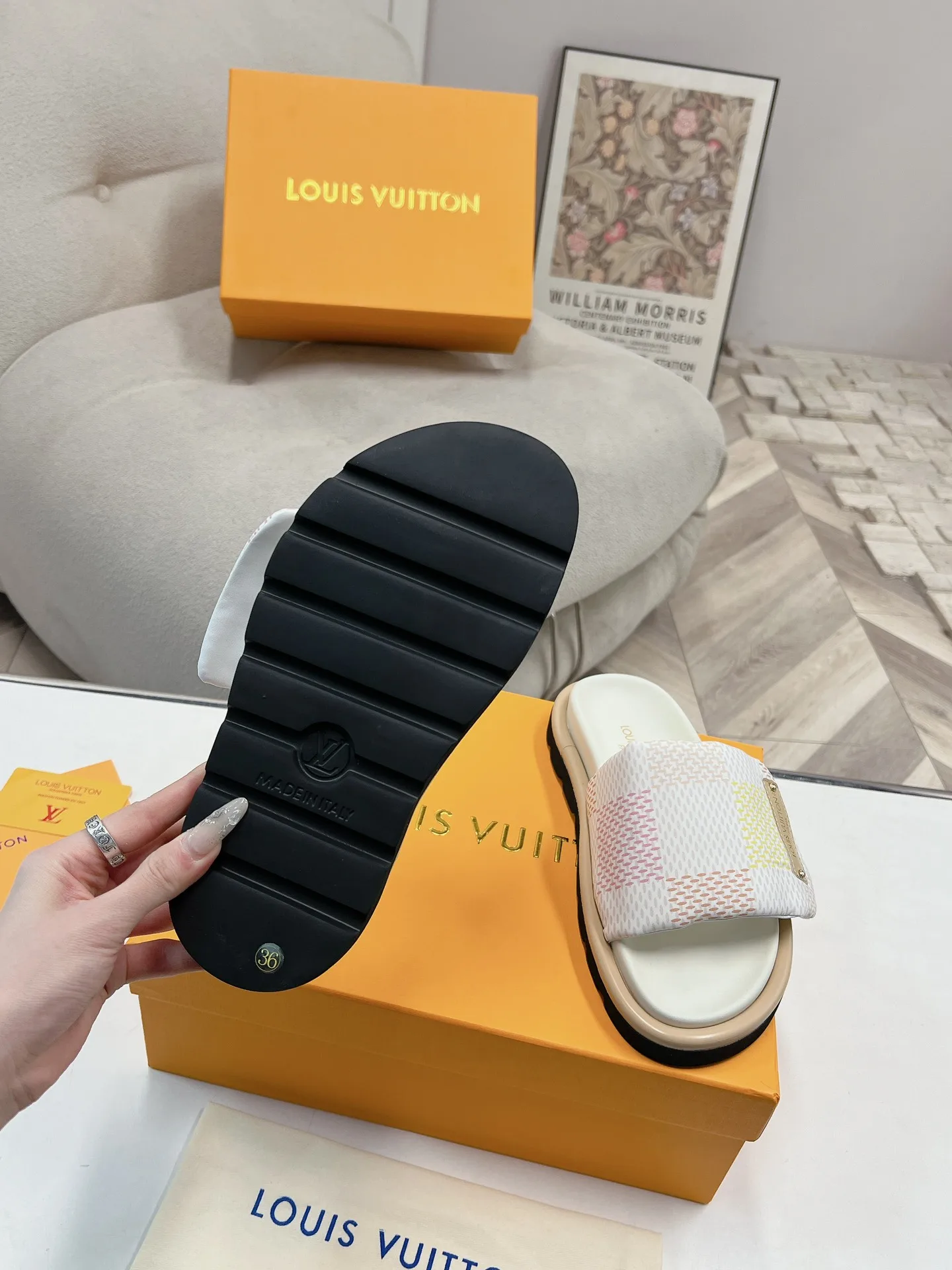 Louis Vuitton Pool Pillow Flat Comfort Mule Multicolor - Image 5