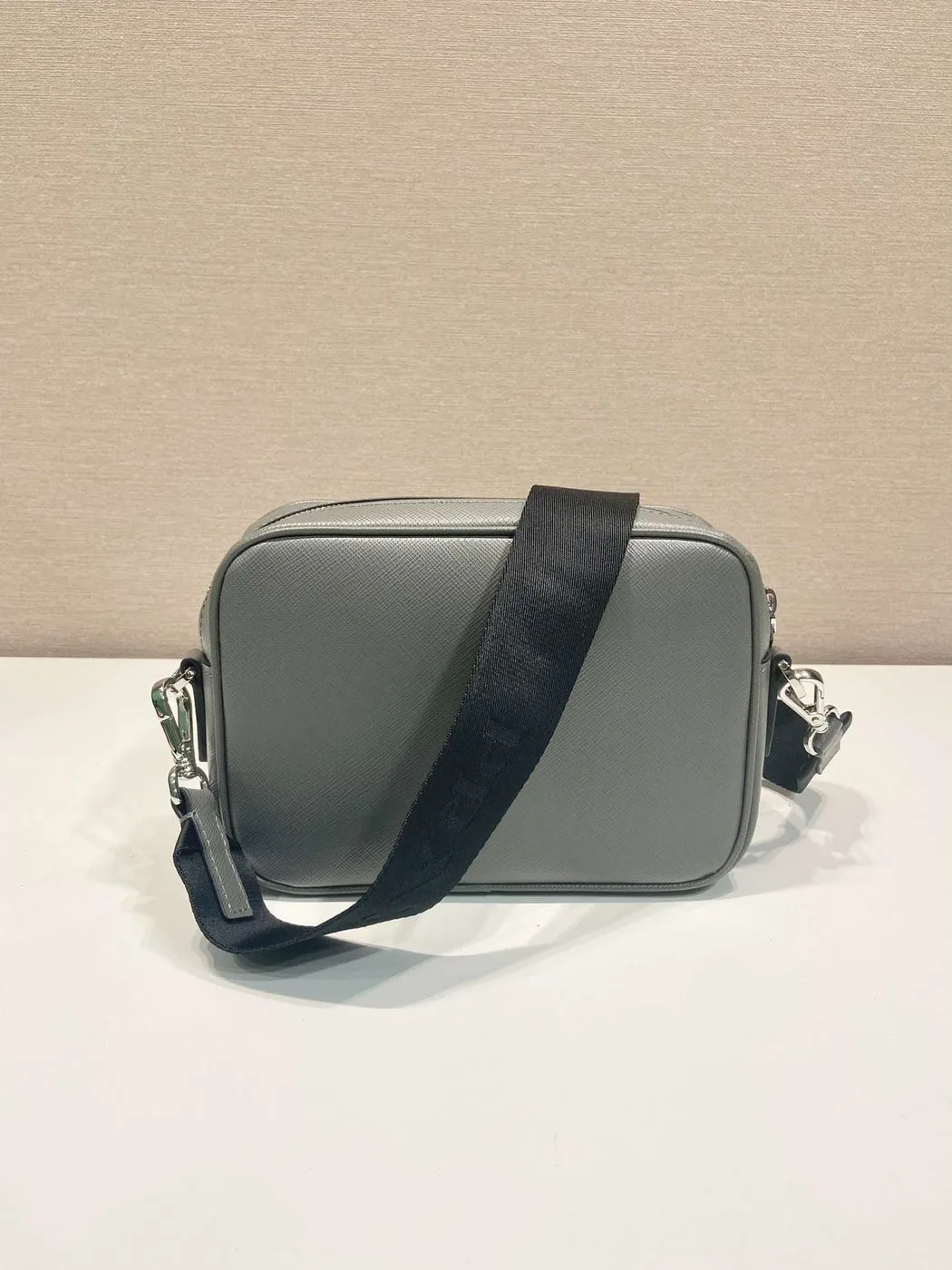 Prada Brique Saffiano Bag Grey / - Image 3