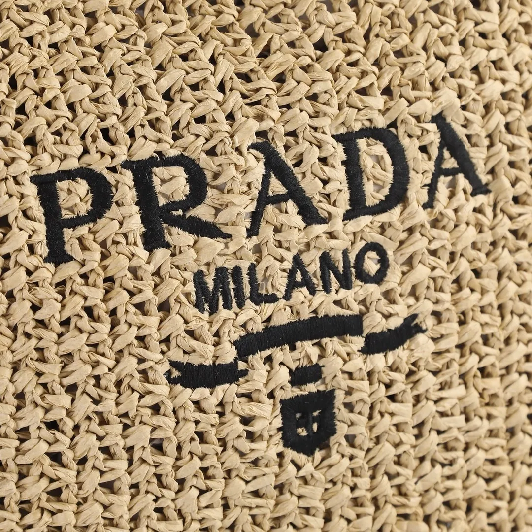Prada Crochet Tote Bag / Beige 1BG392_2A2T_F0018_V_OOL - Image 9