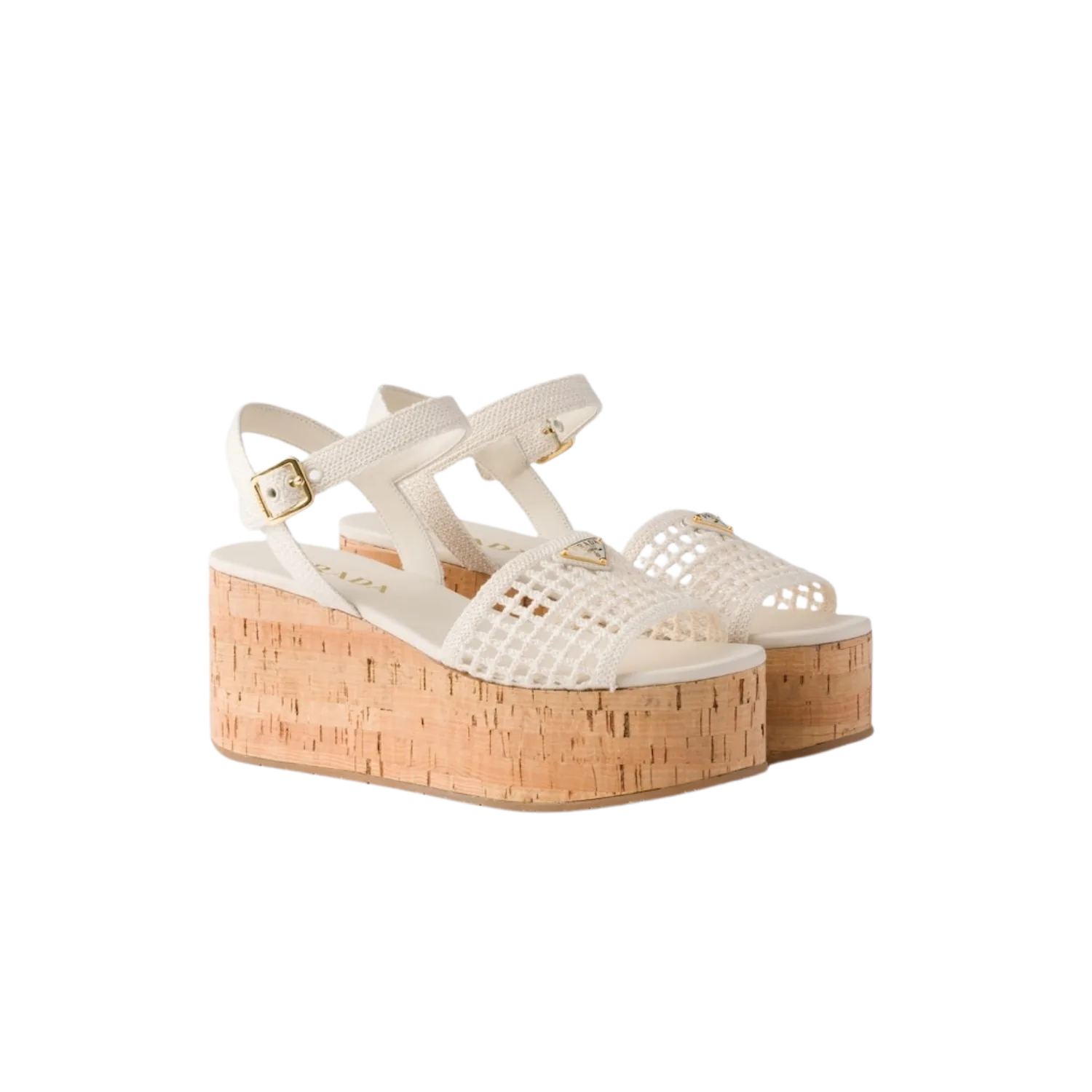 Prada Crochet Wedge