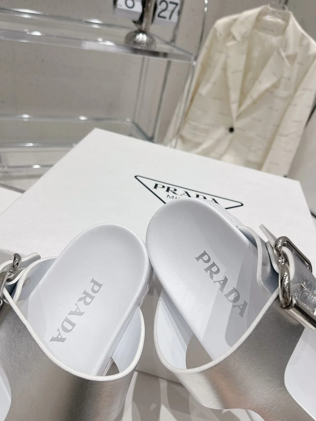 Alternative view of Prada Holster AD Coastal Silver