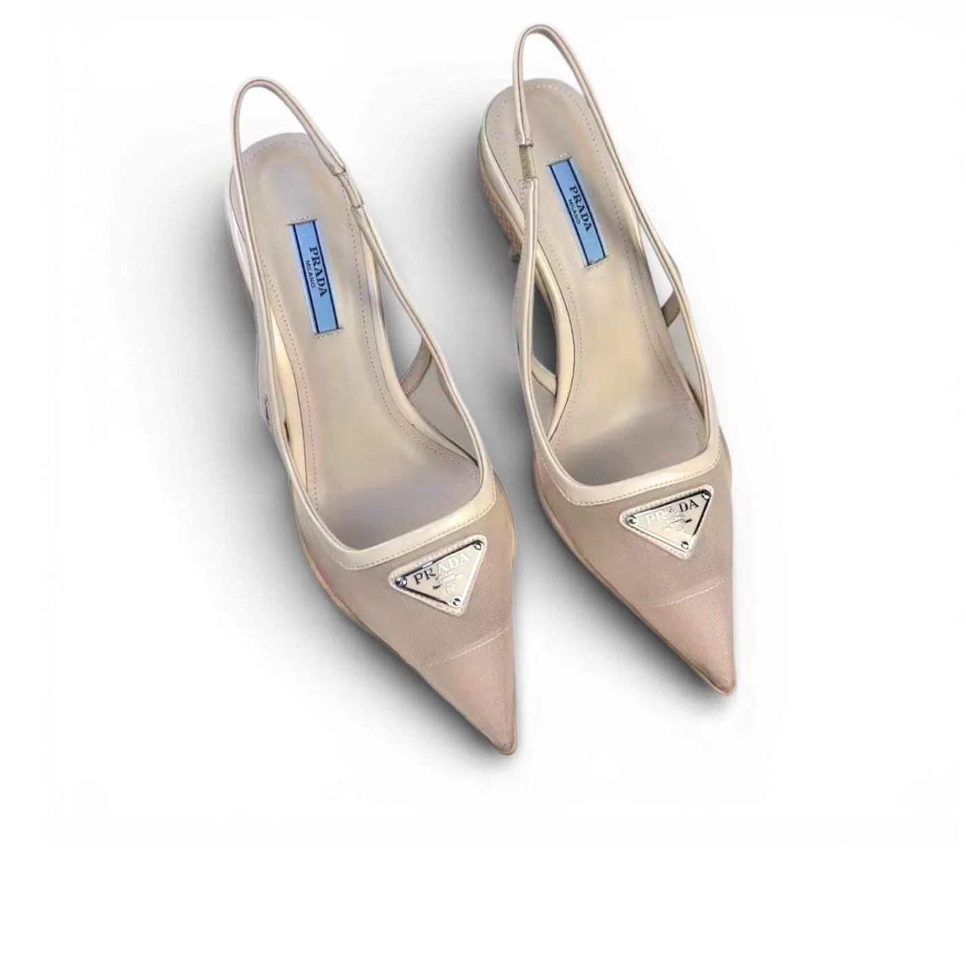 Mesh Fabric Slingback Pumps by Prada: Design, Materials & Fit Guide