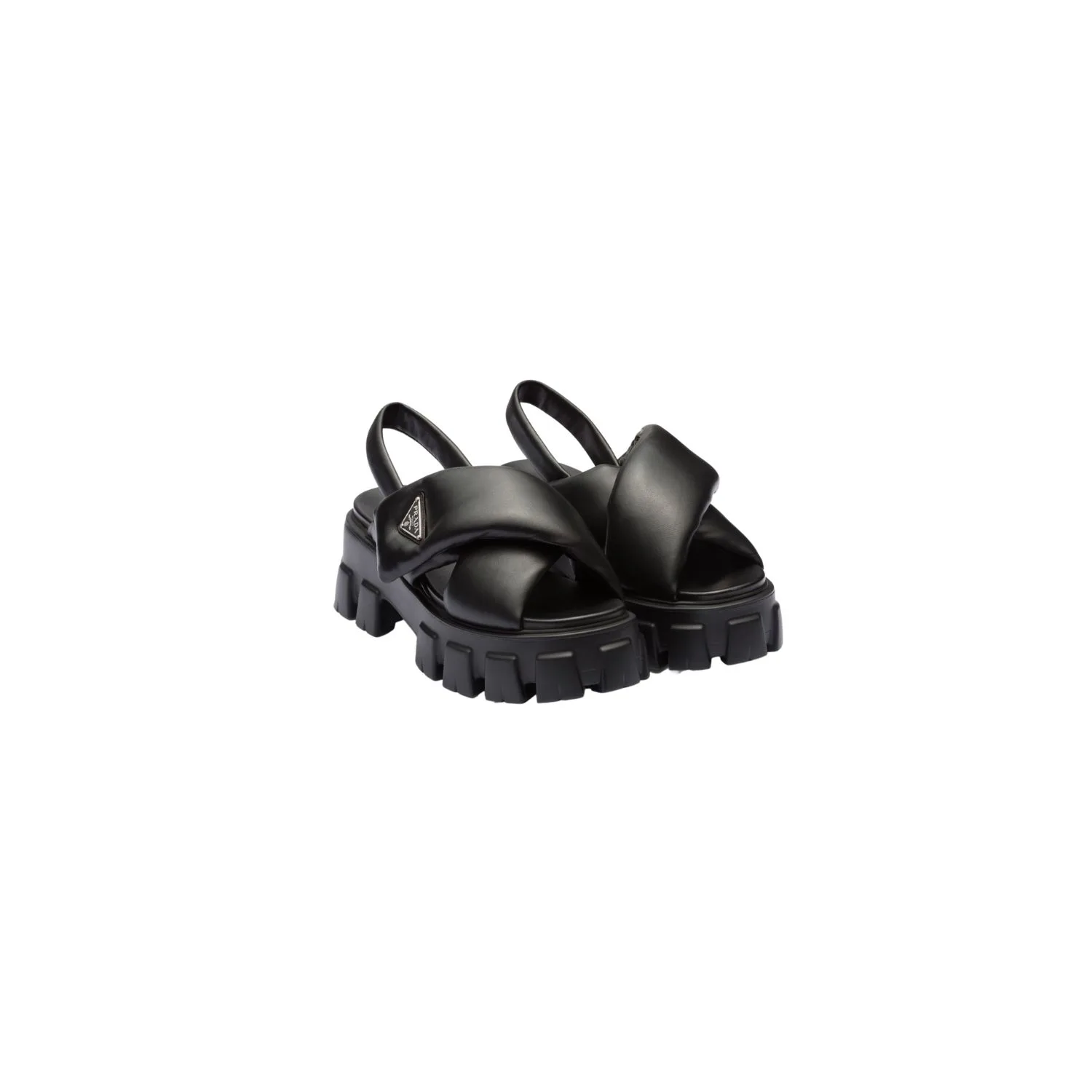 Monolith Padded Nappa Leather Sandals 1X123N_2DL8_F0002_F_055 - Image 4