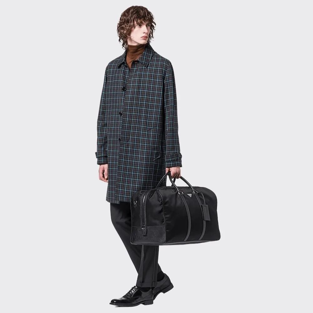 Alternative view of Prada Re-Nylon And Leather Duffle Bag / 2VC013_2DMH_F0002_V_SOO