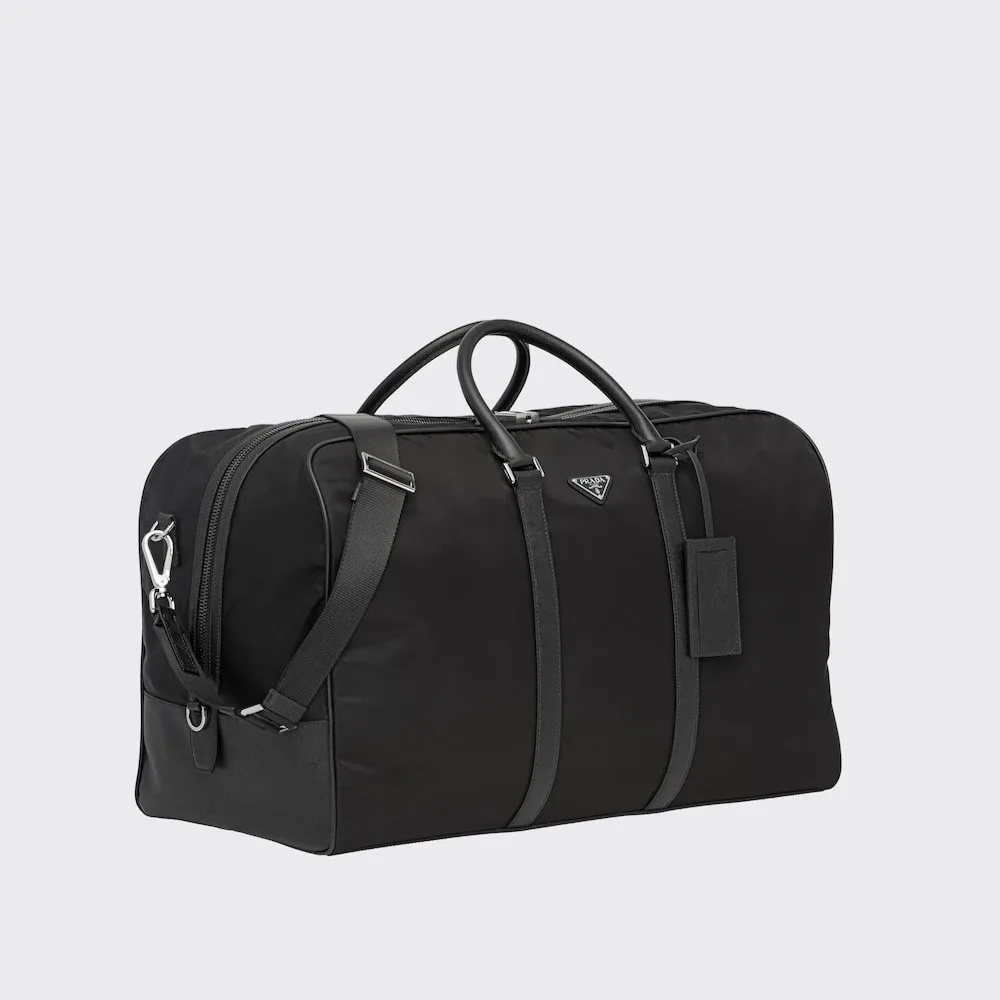 Prada Re-Nylon And Leather Duffle Bag / 2VC013_2DMH_F0002_V_SOO - Image 4