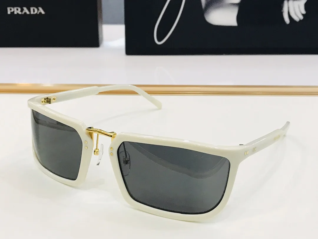 Alternative view of Prada Oval Sunglasses White