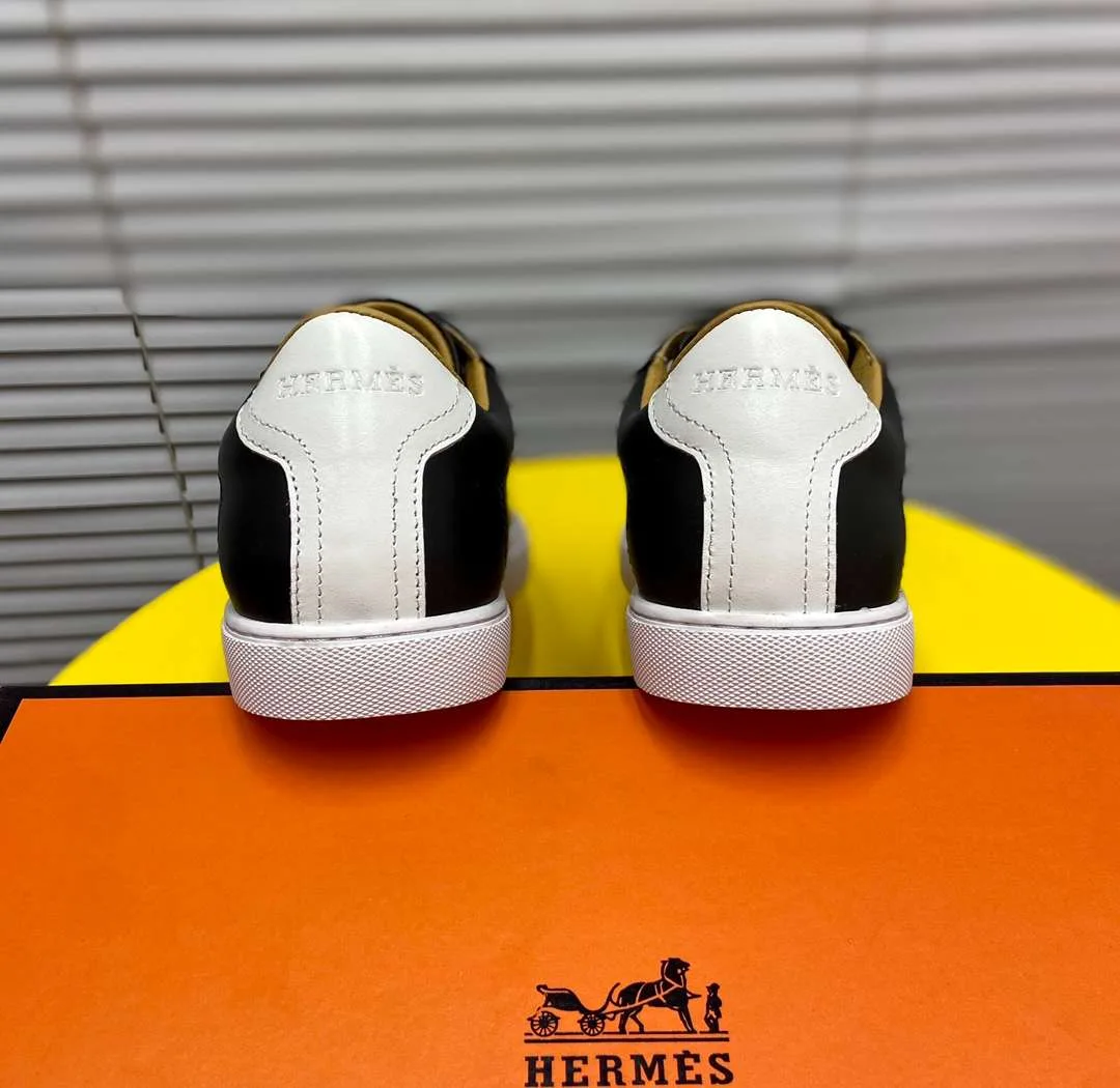 Hermes Quicker Sneaker Black - Image 8