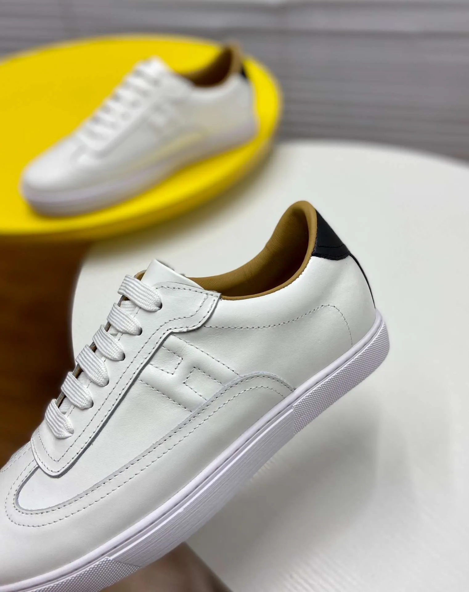 Hermes Quicker Sneaker White - Image 8