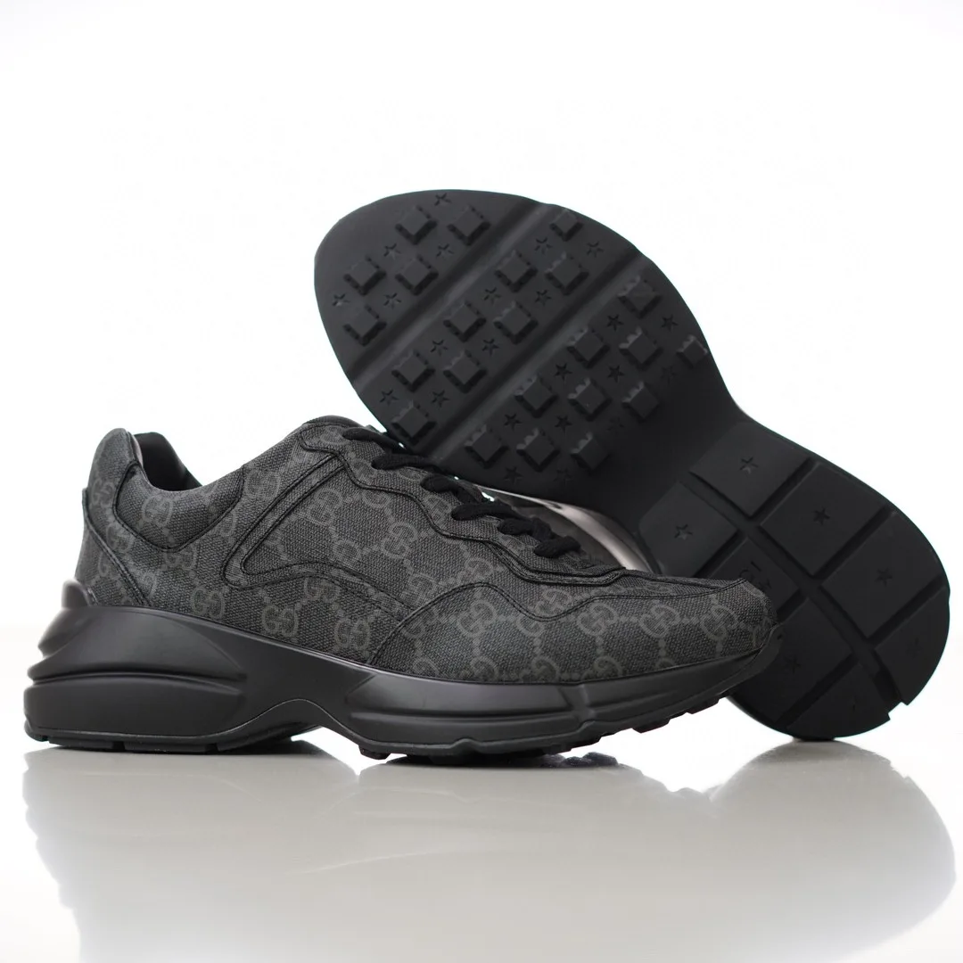 Gucci Rhyton Sneaker Black - Image 3
