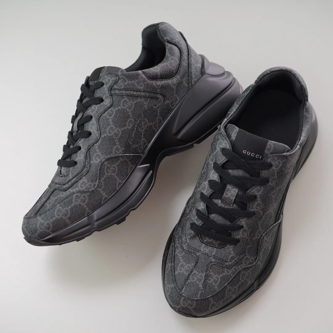 Gucci Rhyton Sneaker Black - Image 9