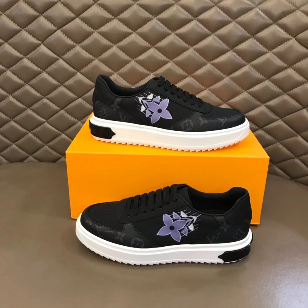 Louis Vuitton Rivoli Sneaker Black - Image 3