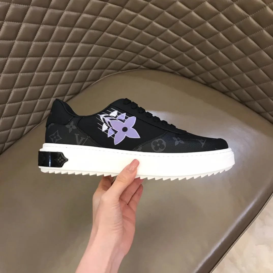 Louis Vuitton Rivoli Sneaker Black - Image 4
