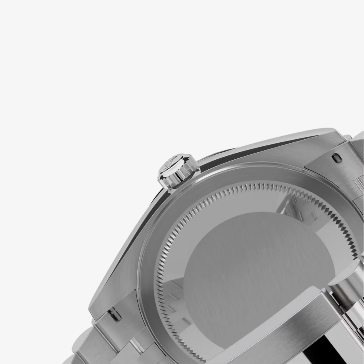 Rolex Sky Dweller Watch Silver Toned Bright Black Dial - Image 6