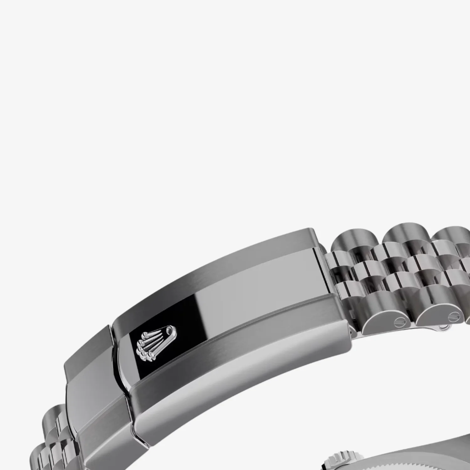 Rolex Sky Dweller Watch Silver Toned Bright Black Dial - Image 5