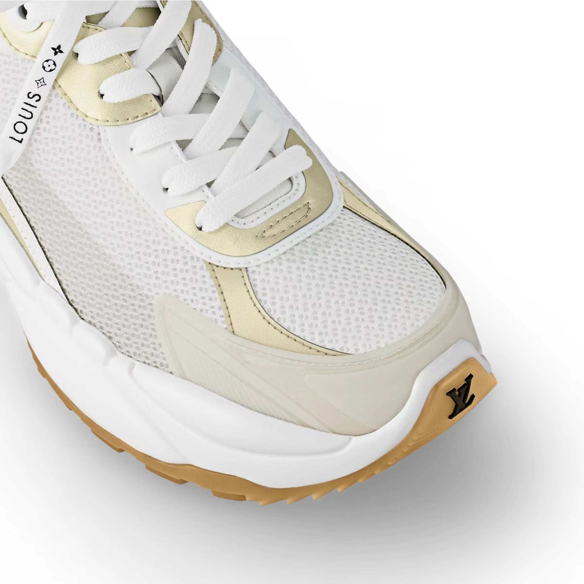 Louis Vuitton Run 55 Trainers Gold 1AAP61 - Image 6