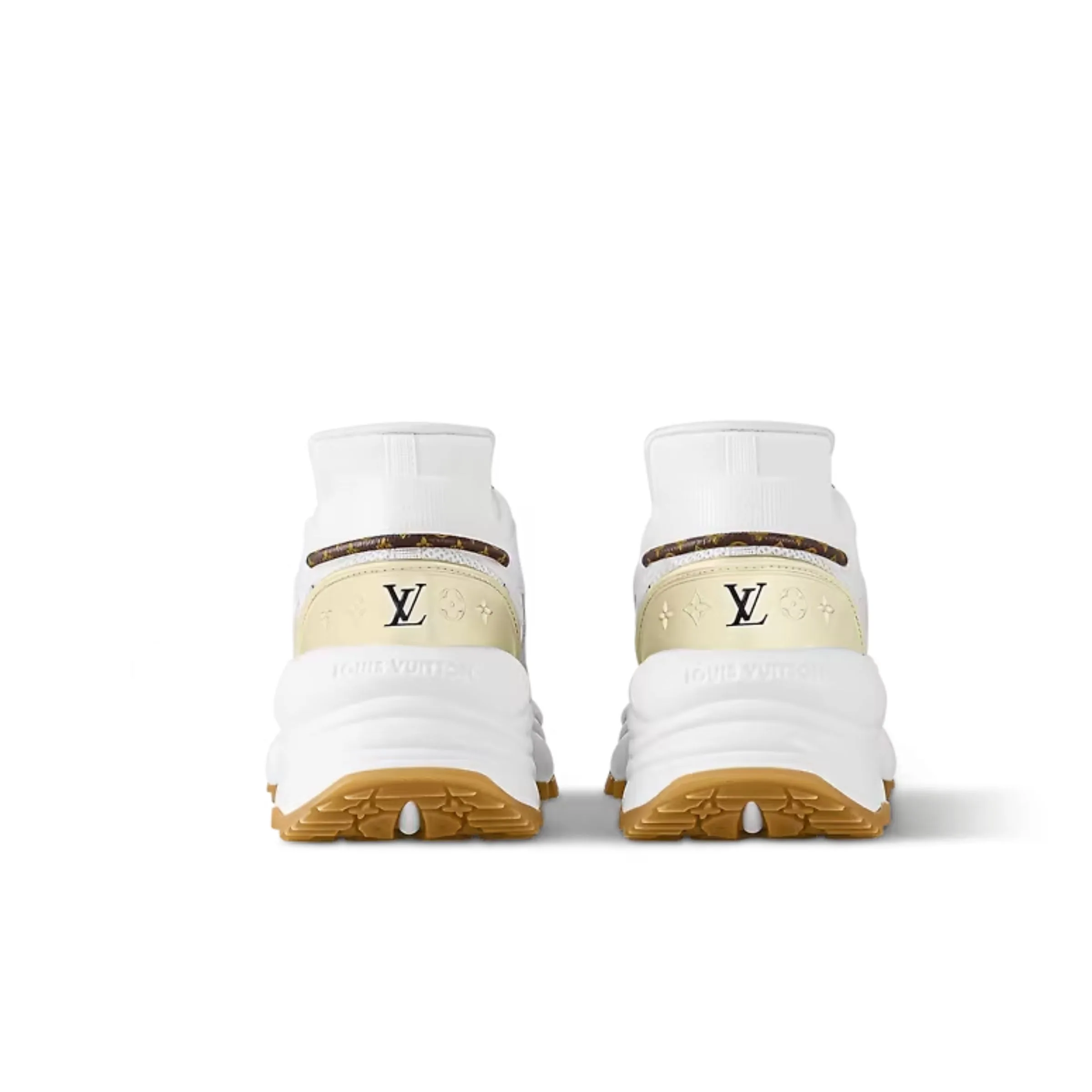 Louis Vuitton Run 55 Trainers Gold 1AAP61 - Image 3