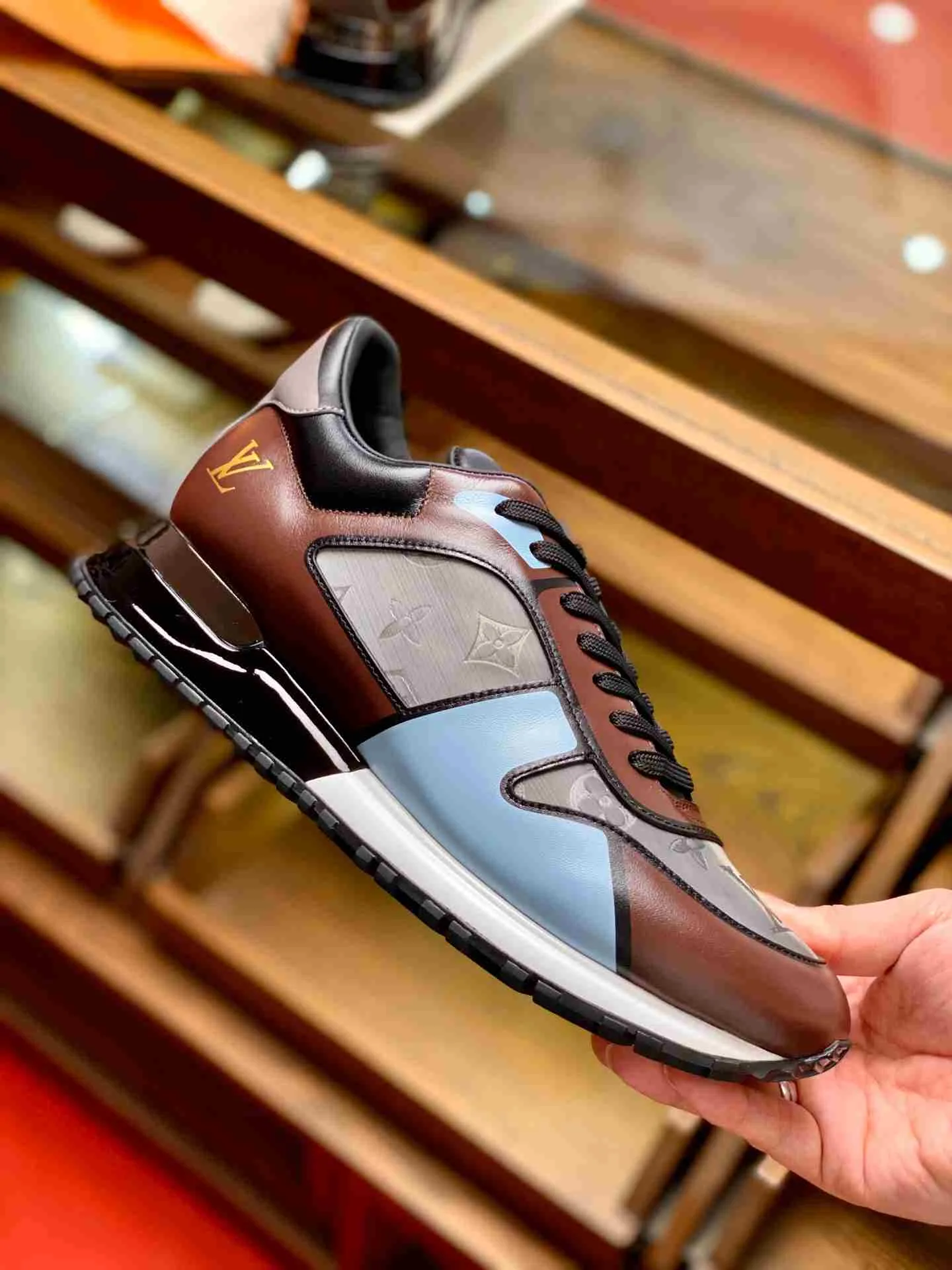 Alternative view of Louis Vuitton Run Away Sneaker Multicolor