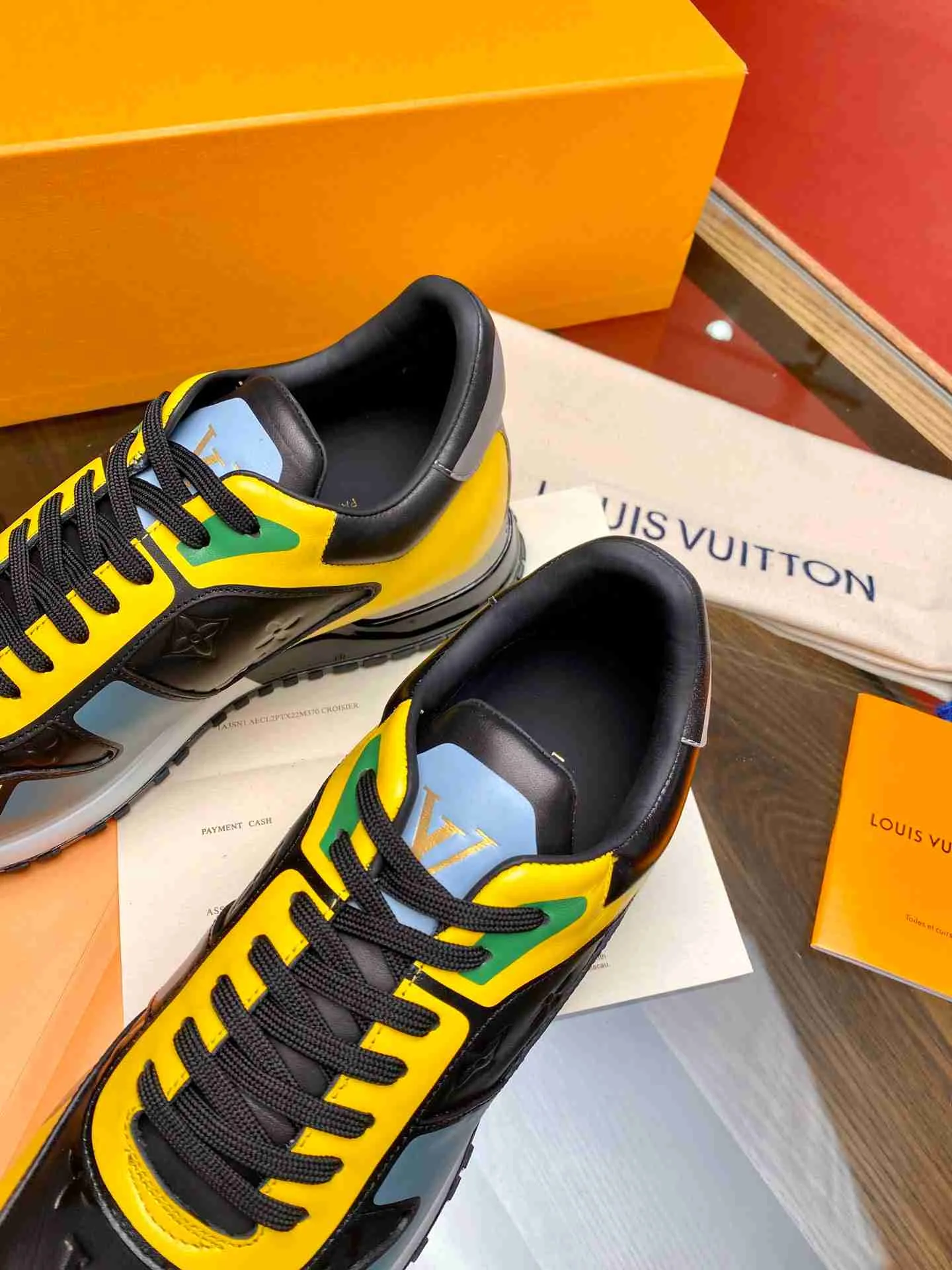 Louis Vuitton Run Away Sneaker Yellow - Image 6
