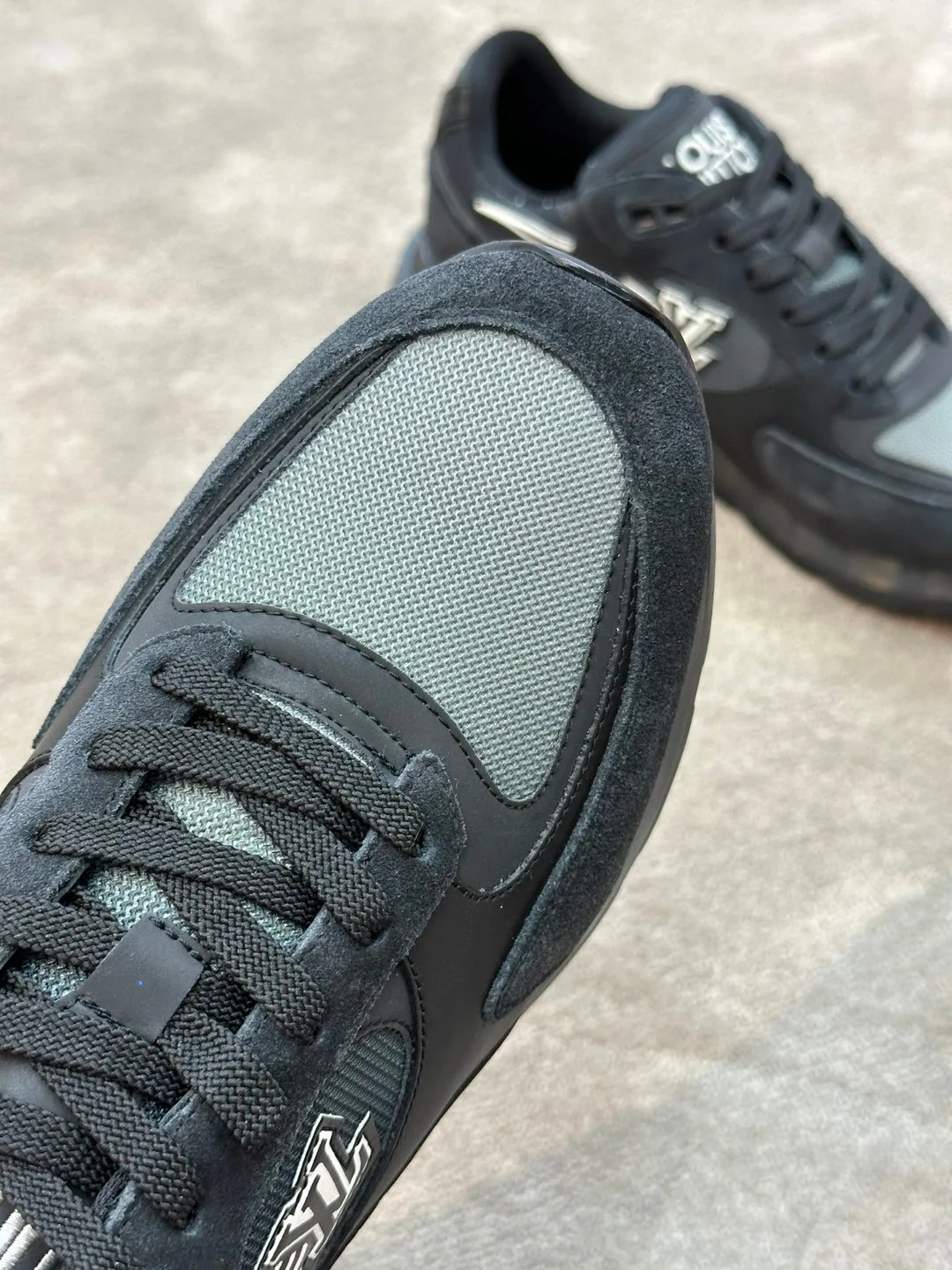 Louis Vuitton Run Away Sneaker Black - Image 5