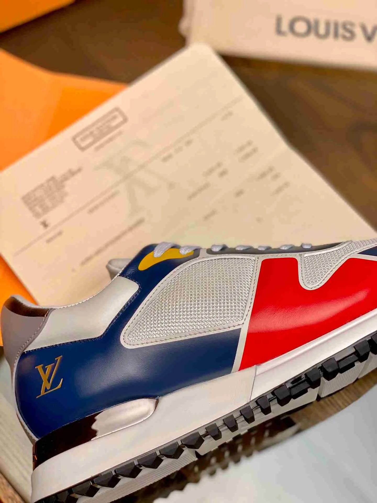 Louis Vuitton Run Away Sneaker Blue - Image 5