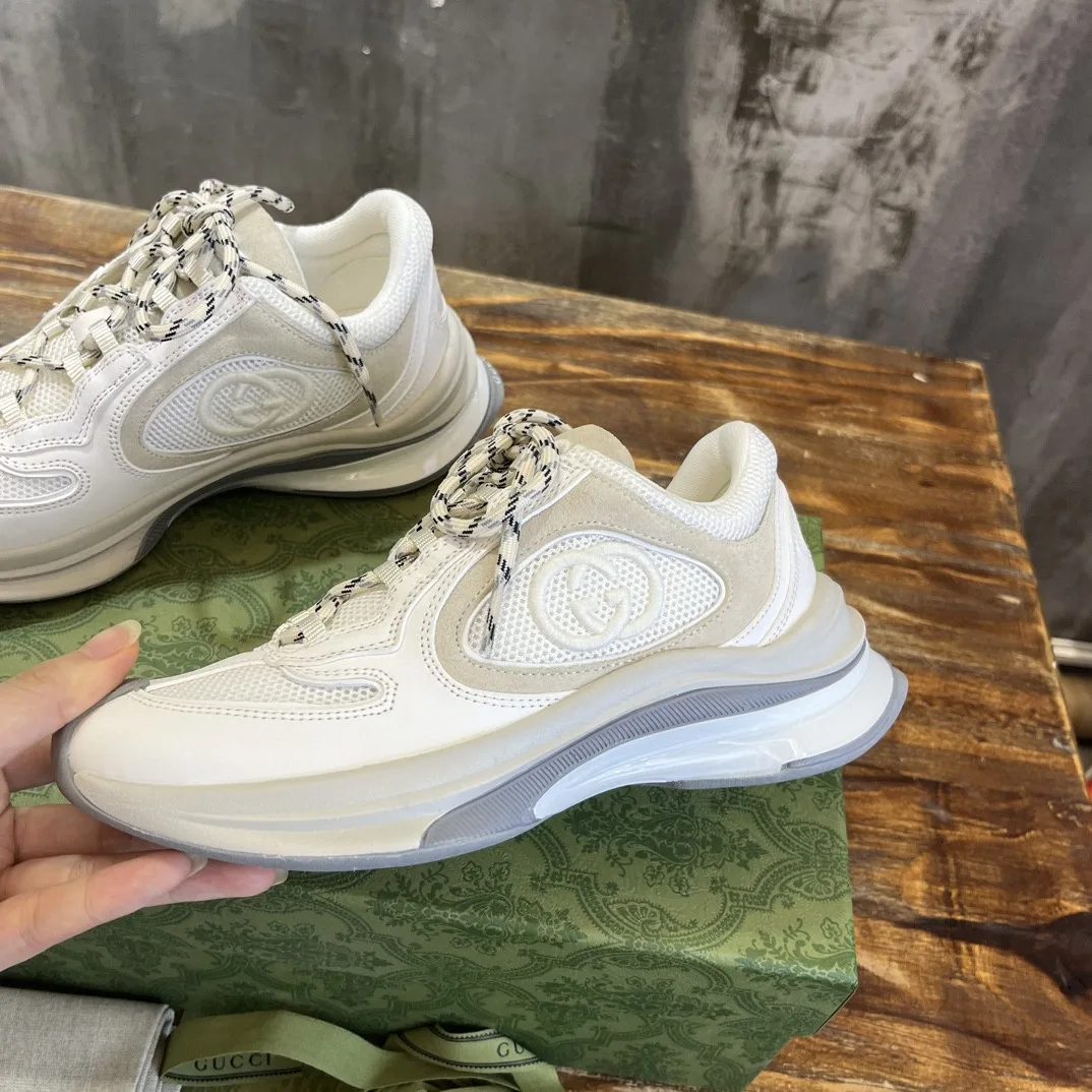 Gucci Run Sneaker White - Image 5