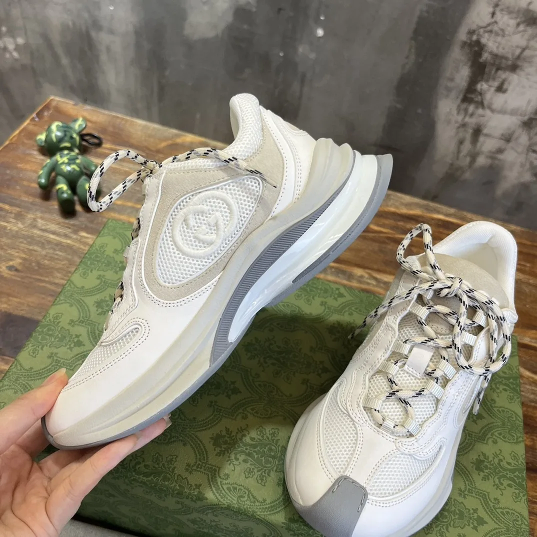 Gucci Run Sneaker White - Image 6