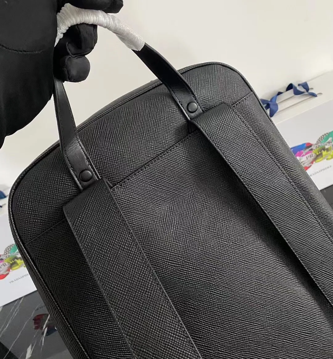 Alternative view of Prada Saffiano Backpack Black / 2VZ102_2FAD_F0002_V_OOO