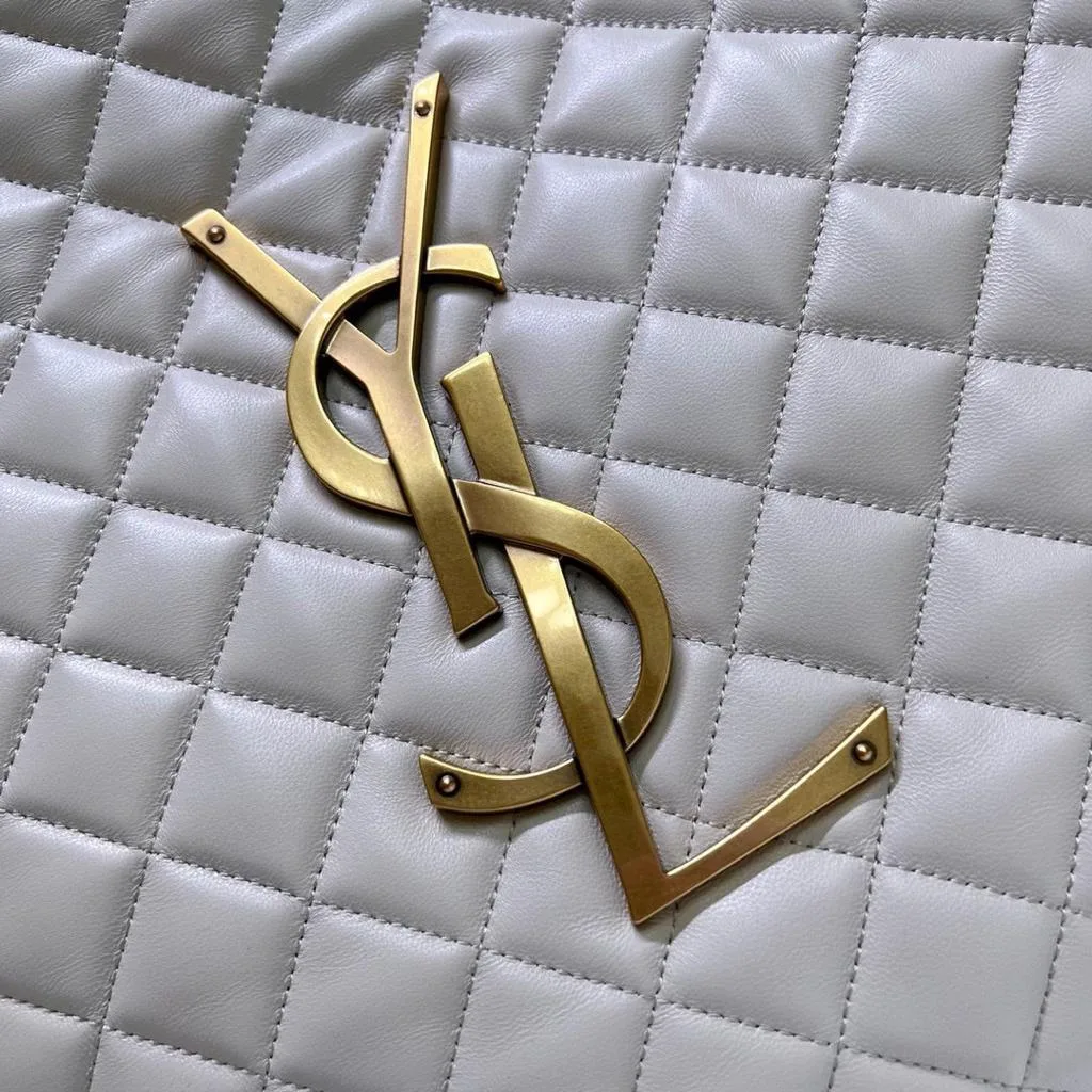 Icare Maxi Shopping Bag White / YSL - Image 5