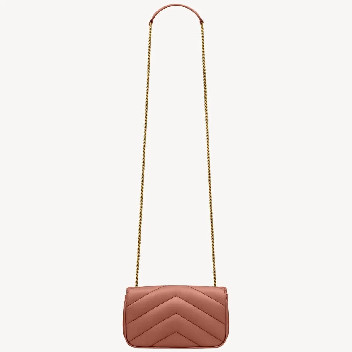 Saint Laurent Loulou Mini Shoulder Bag / Hortensia Gold Hardware - Image 5