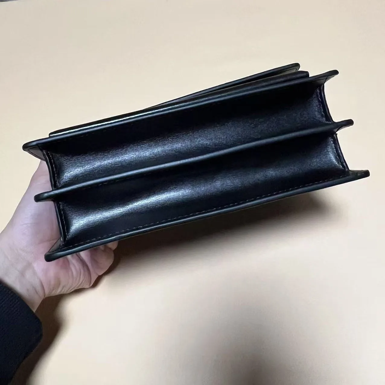 Saint Laurent Sunset Medium Chain Bag Black / - Image 5