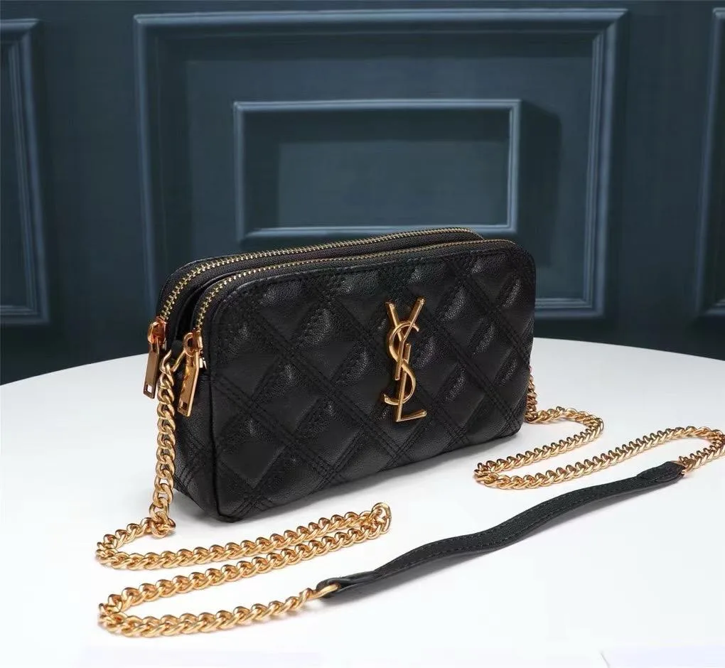 Alternative view of Saint Laurent Becky Crossbody Bag Black / YSL