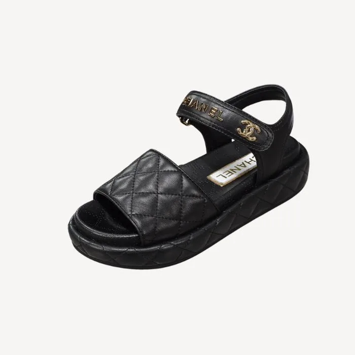 Chanel Sandal Black
