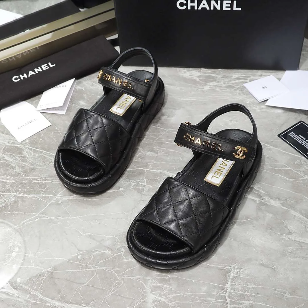 Alternative view of Chanel Sandal Black