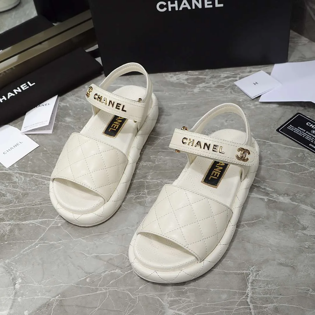 Alternative view of Chanel Sandal White
