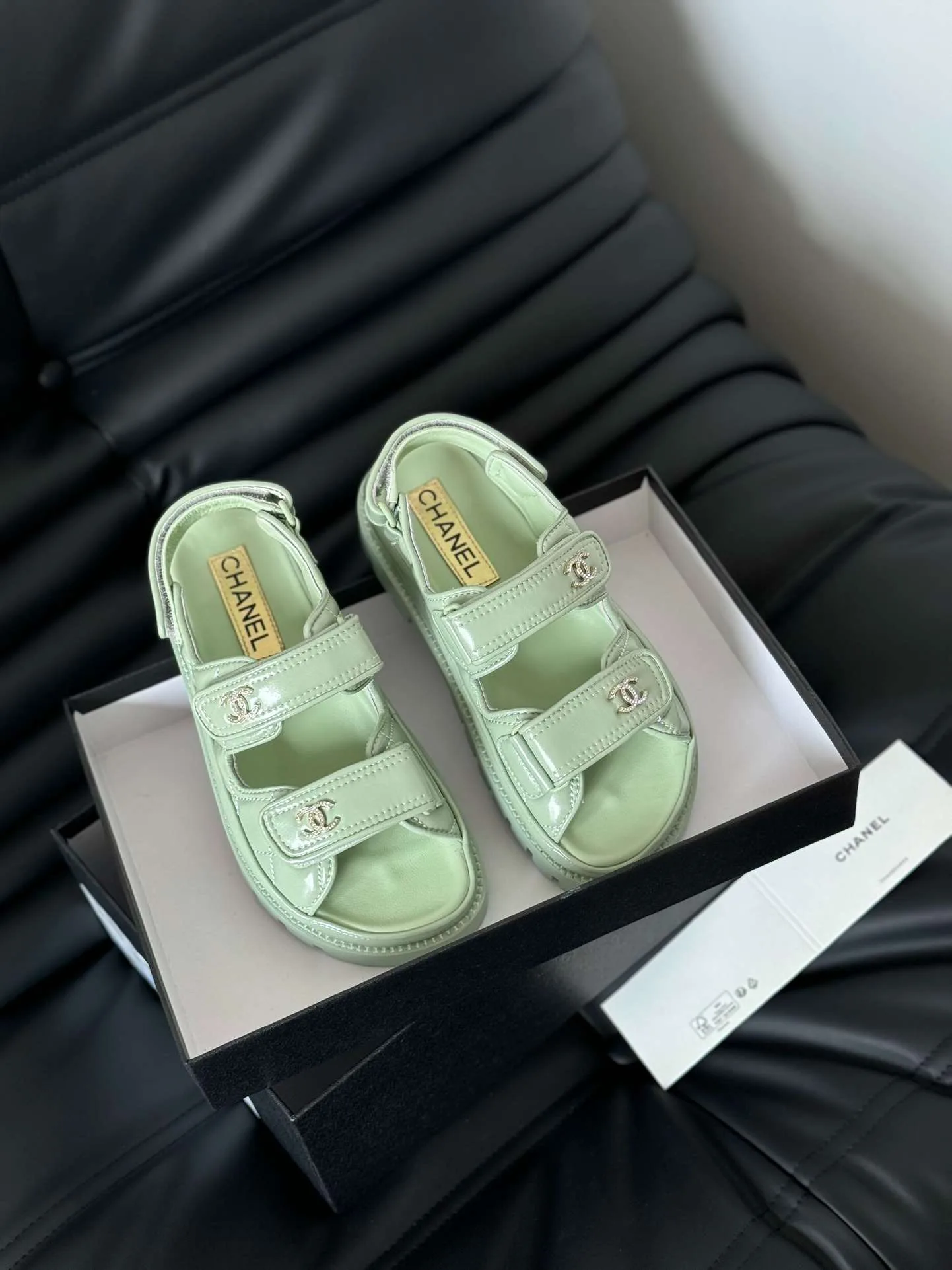Alternative view of Chanel Sandals Cream