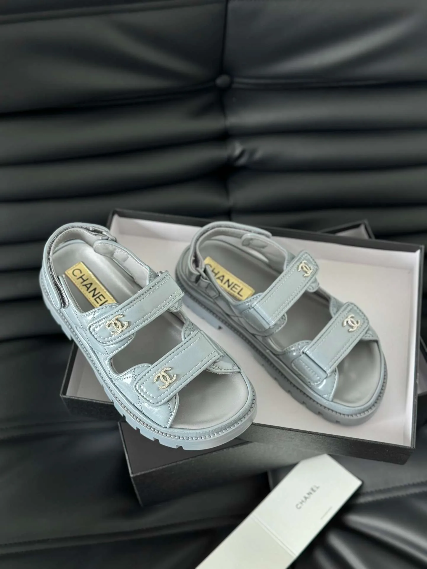 Alternative view of Chanel Sandals Light Blue