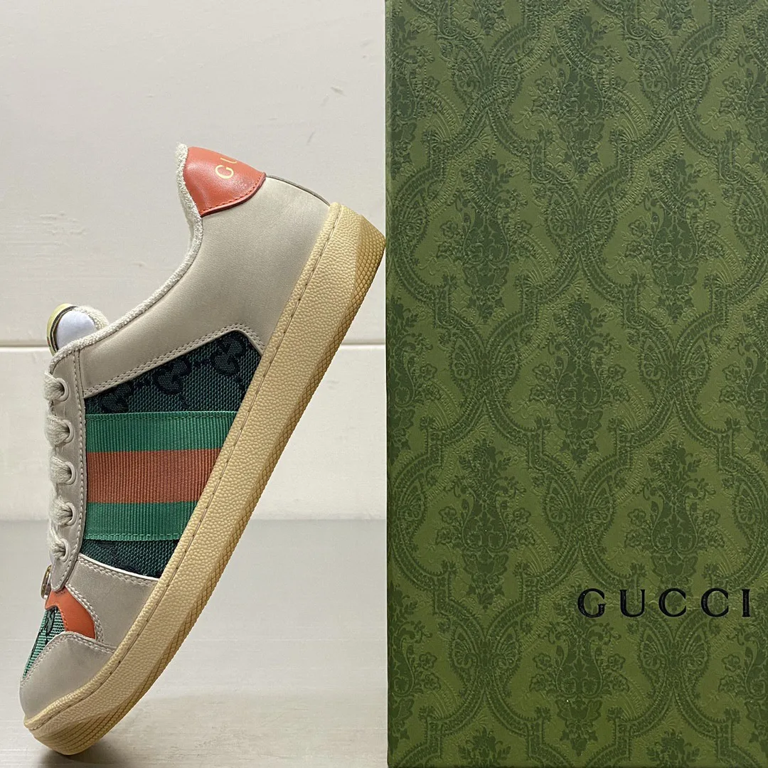 Alternative view of Gucci Screener Sneaker Beige