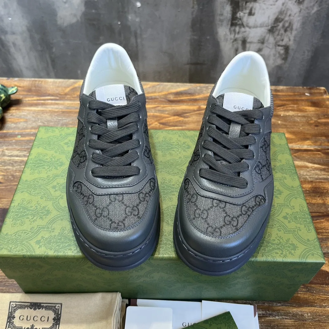 Gucci Screener GG Sneaker Dark Grey - Image 4