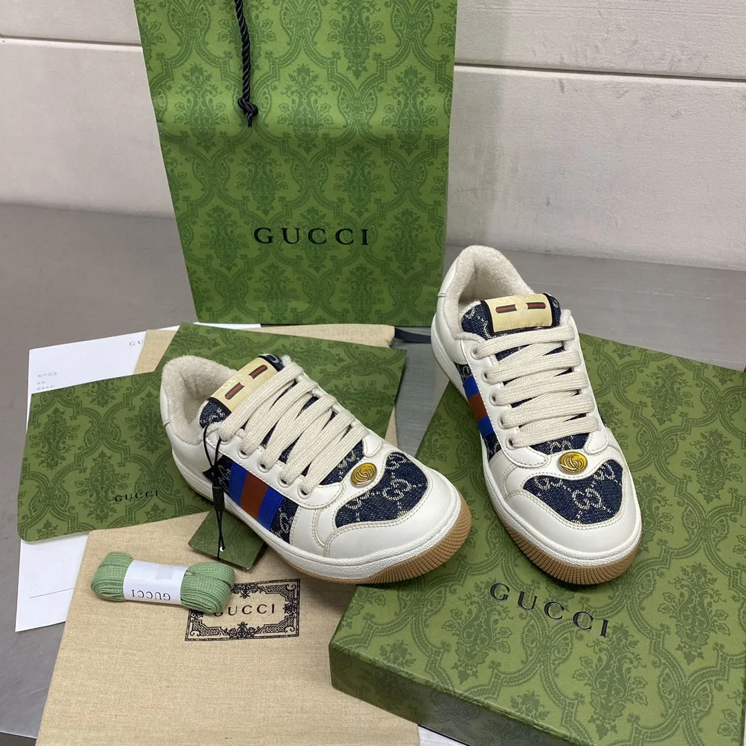 Alternative view of Gucci Screener GG Sneaker White