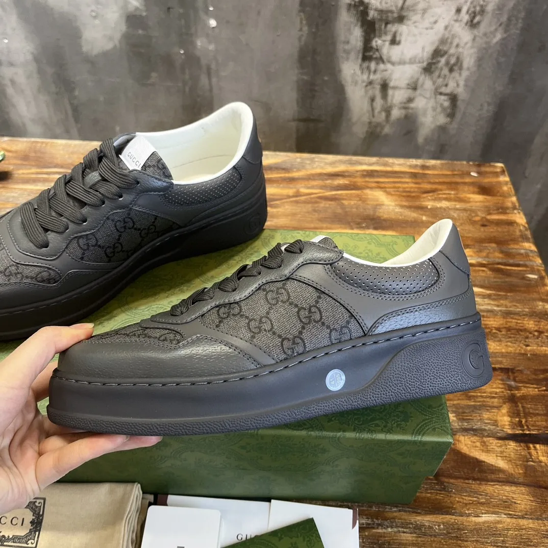 Gucci Screener GG Sneaker Dark Grey - Image 5